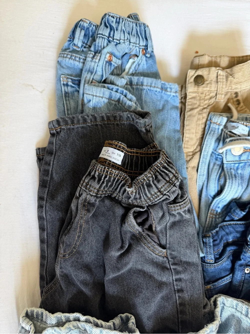 Zara bundle Kids  jeans and Mickey Denim Jacket - Blue and more
